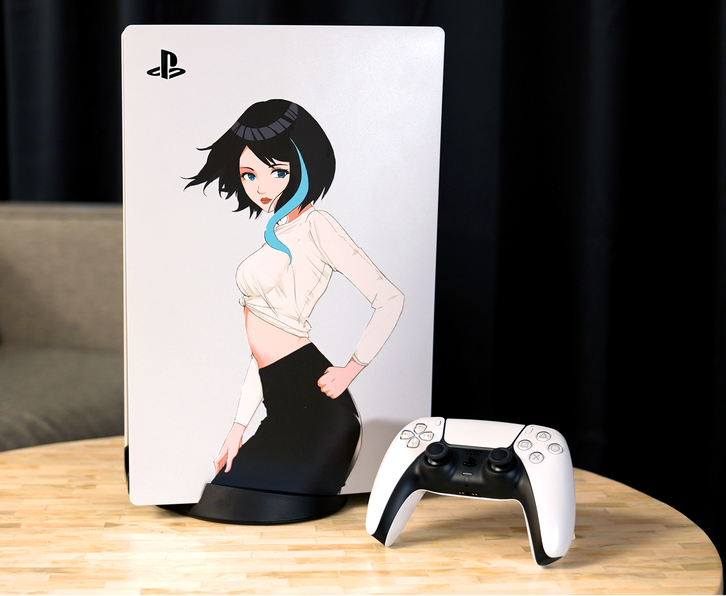 PlayStation Girl Sticker for PS5 - Large